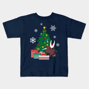 Hornet Around The Christmas Tree Hollow Knight Kids T-Shirt